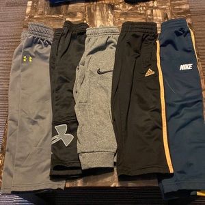 Bundle of 5 name brand athletic pants size 3T
